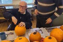 Carved-pumpkin-with-Colin-Steve-Sally-Mary-and-our-care-staff-Martha-and-Twila